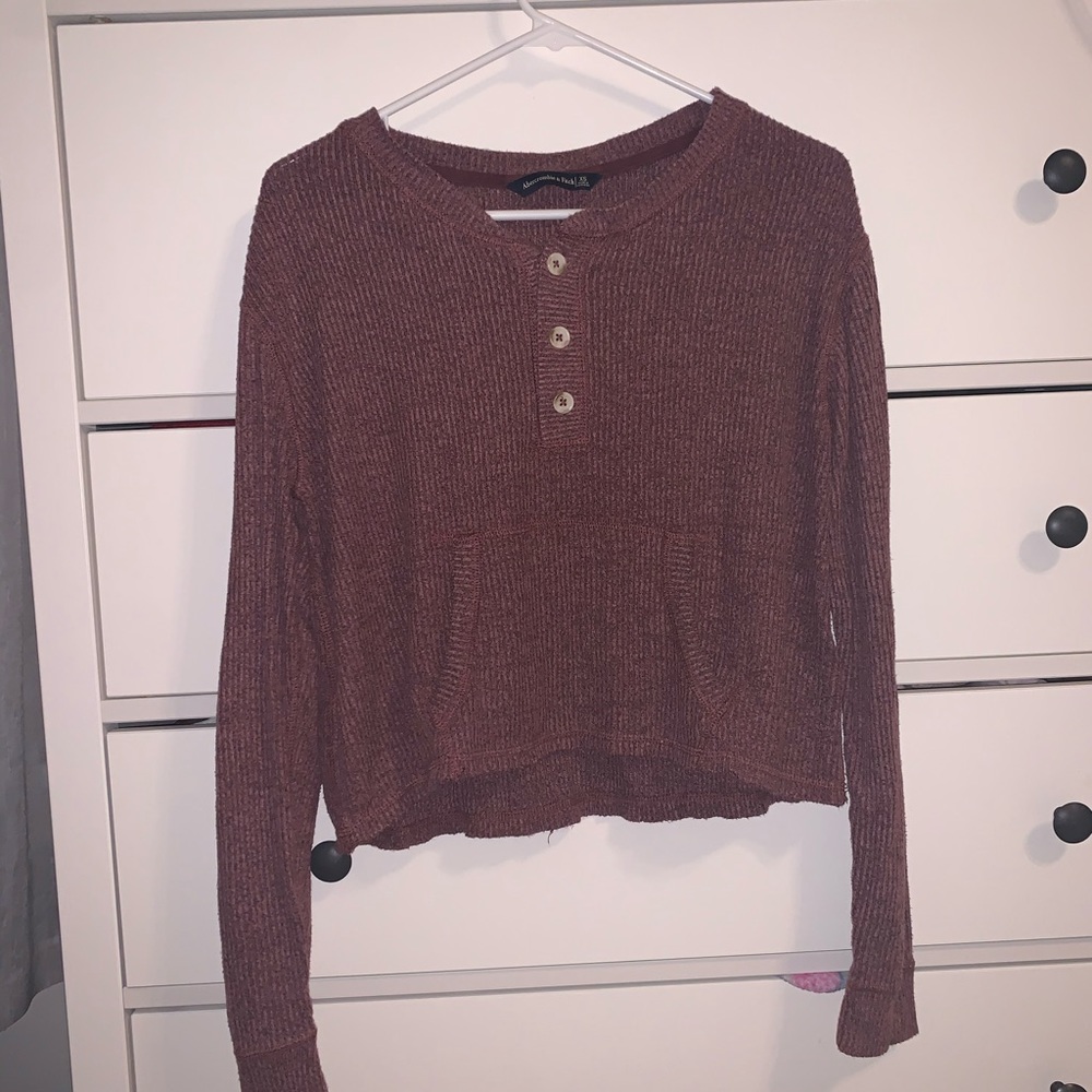 Abercrombie and Fitch Sweater Button Down